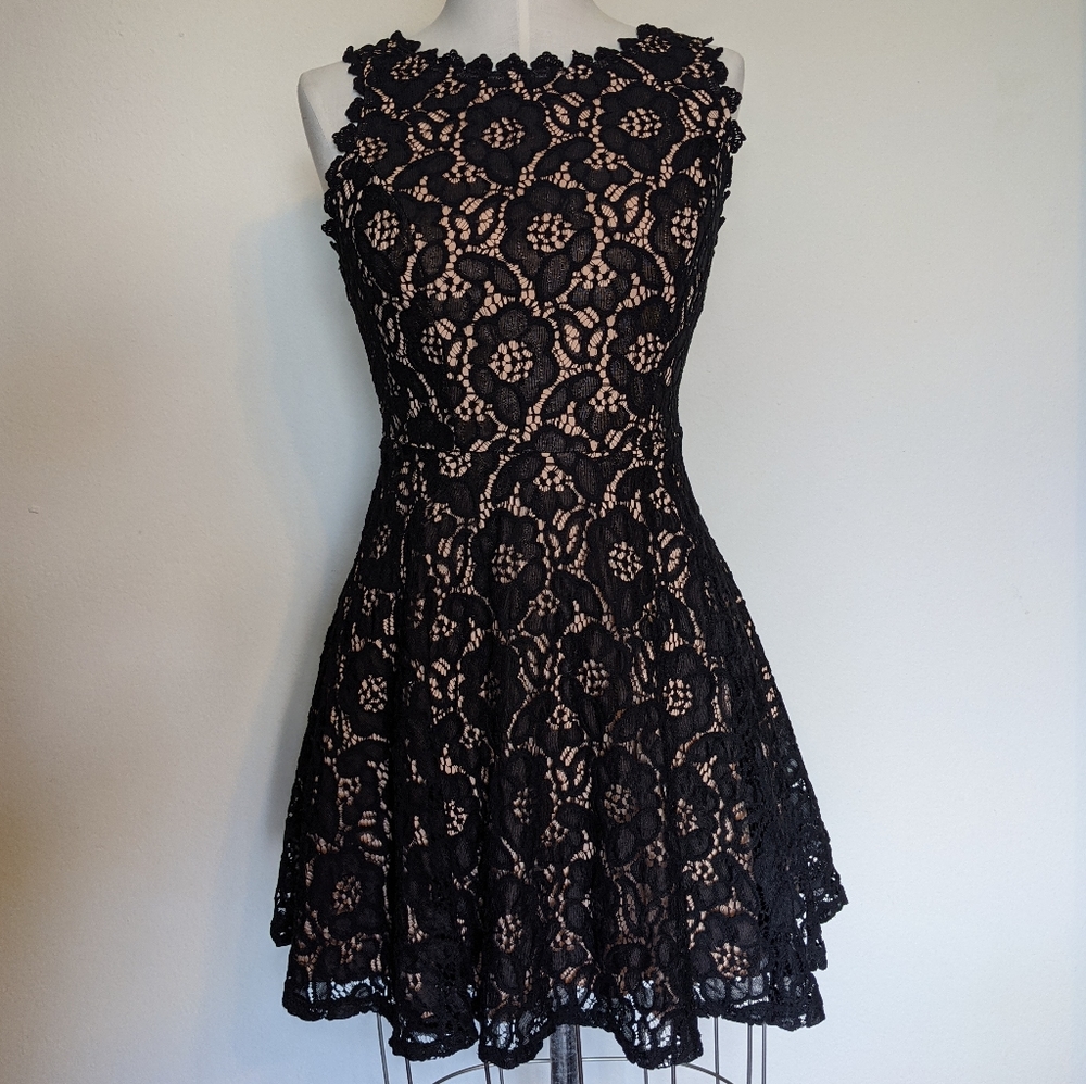 Black Lace Dress